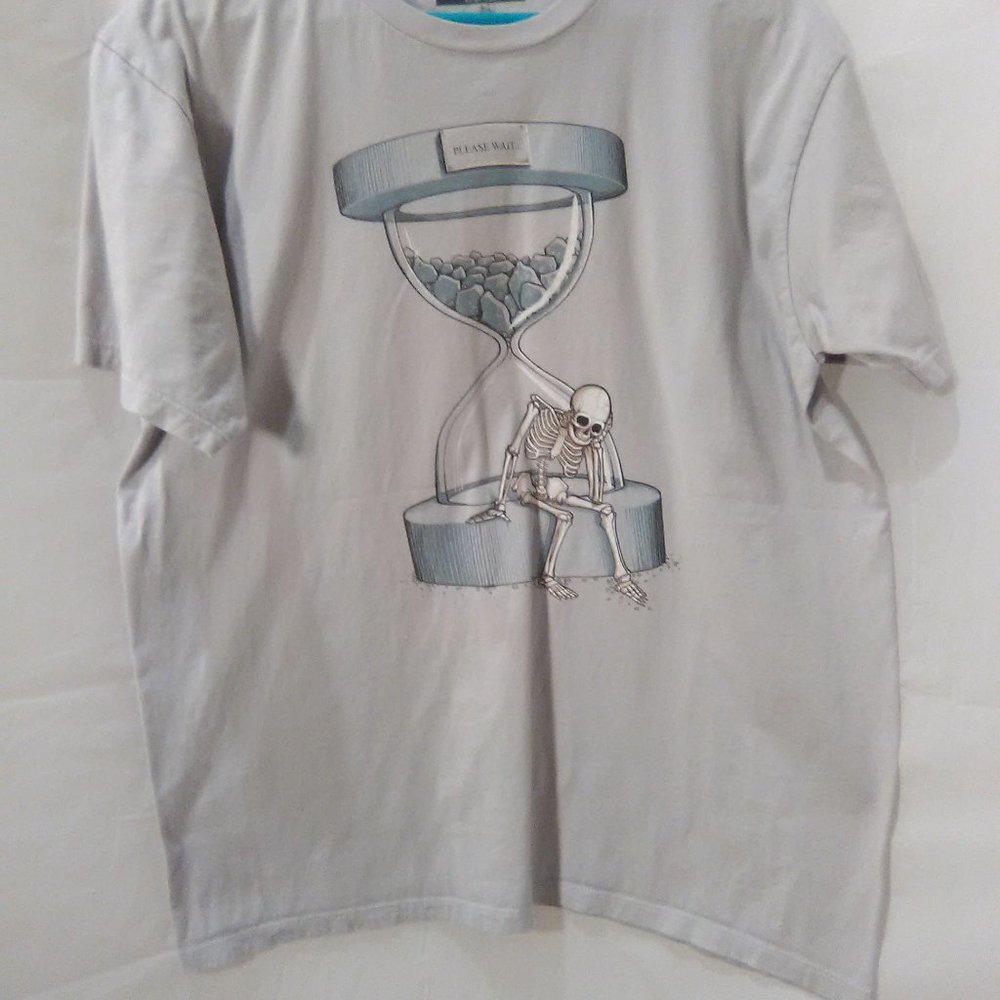 Threadless Men's Short Sleeve Tees Color Gray Size Large - Picture 5 of 6